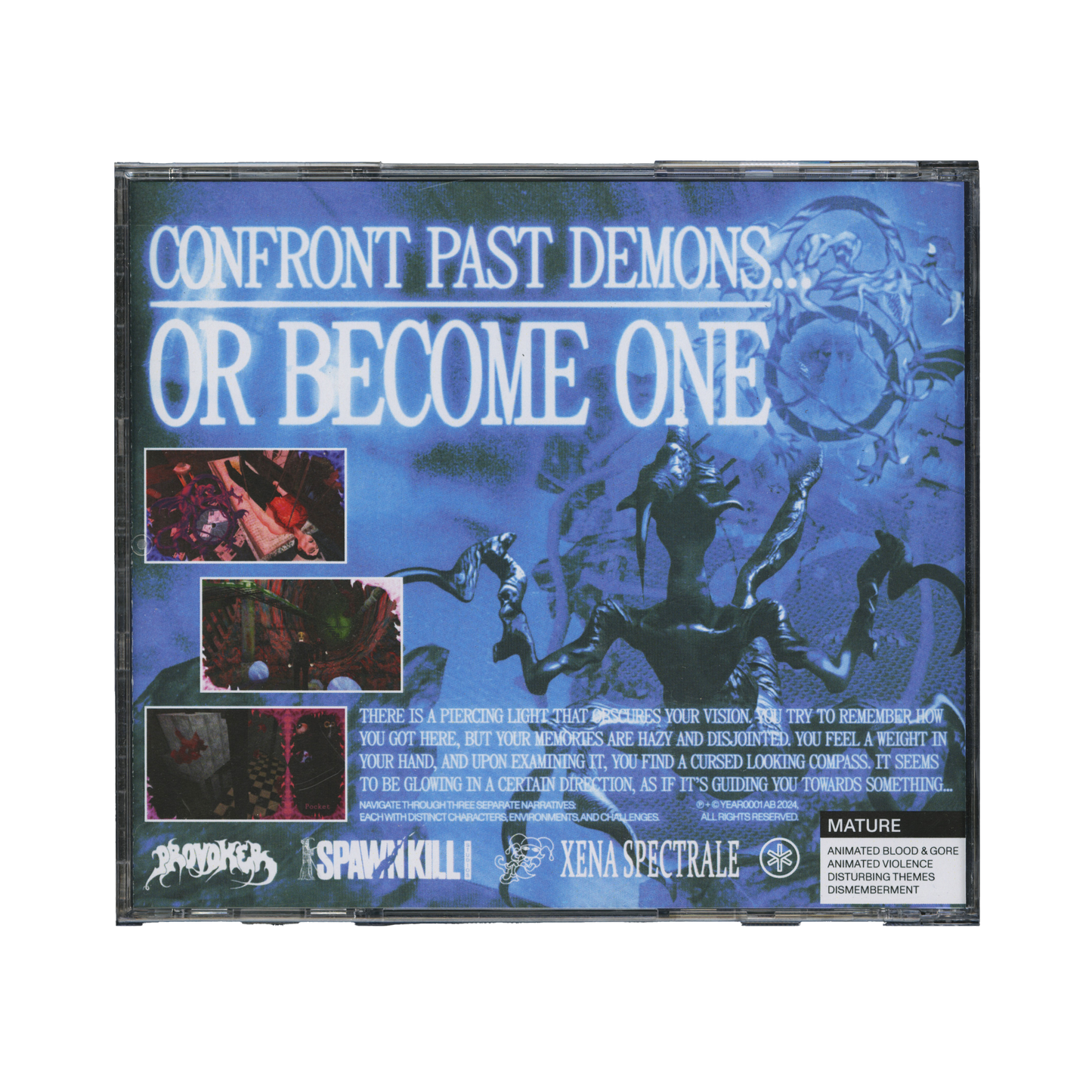 Demon Compass Video Game CD-ROM