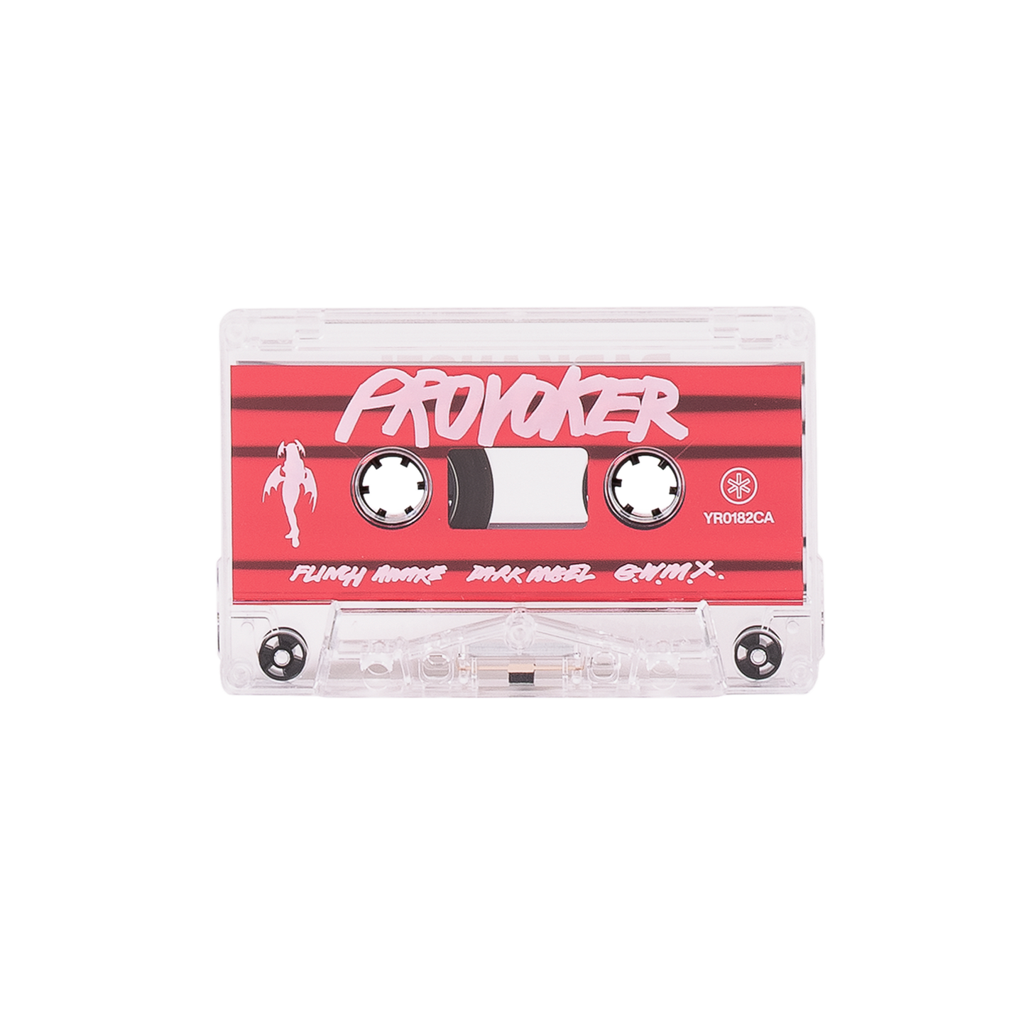 Dark Angel Cassette - Transparent w/Red