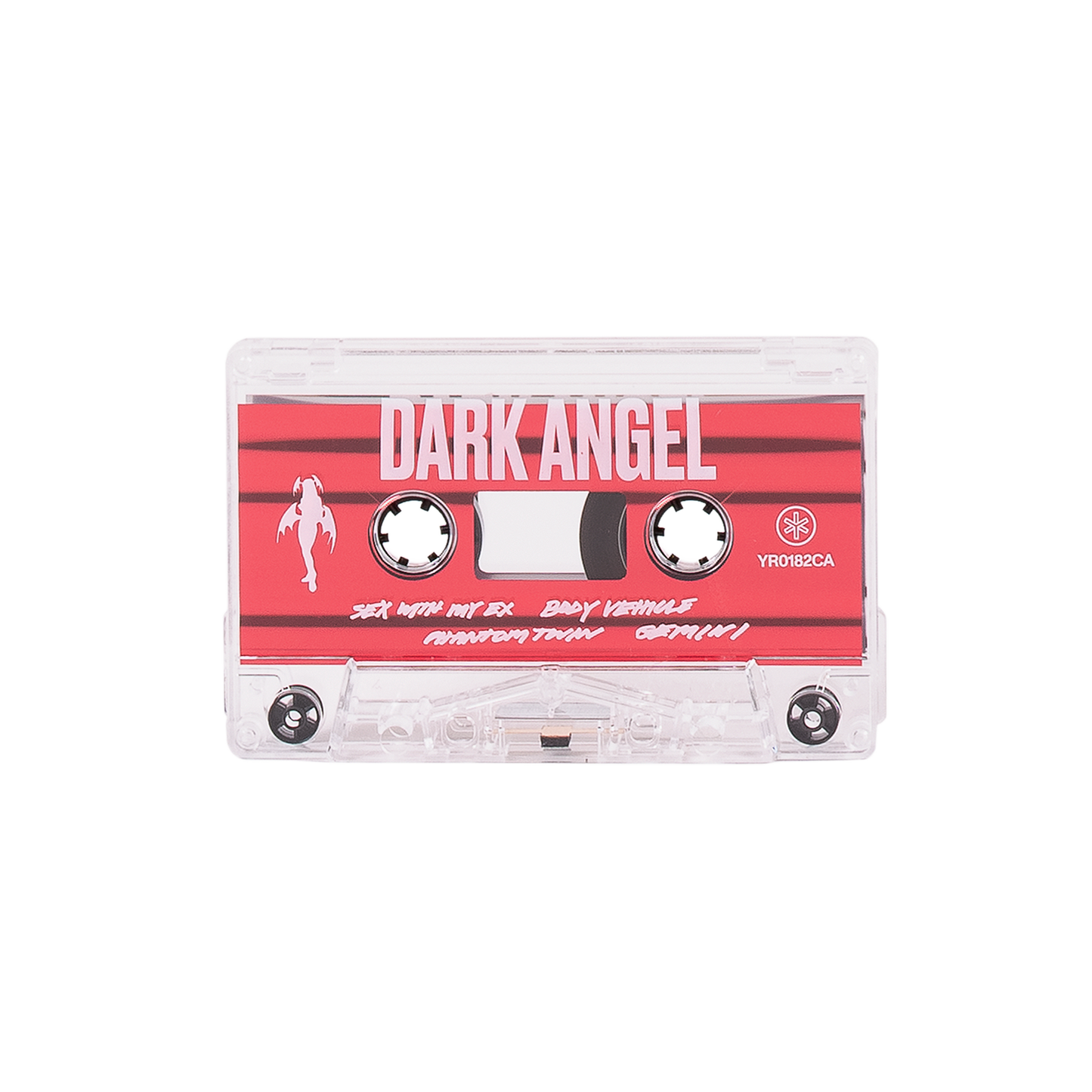 Dark Angel Cassette - Transparent w/Red