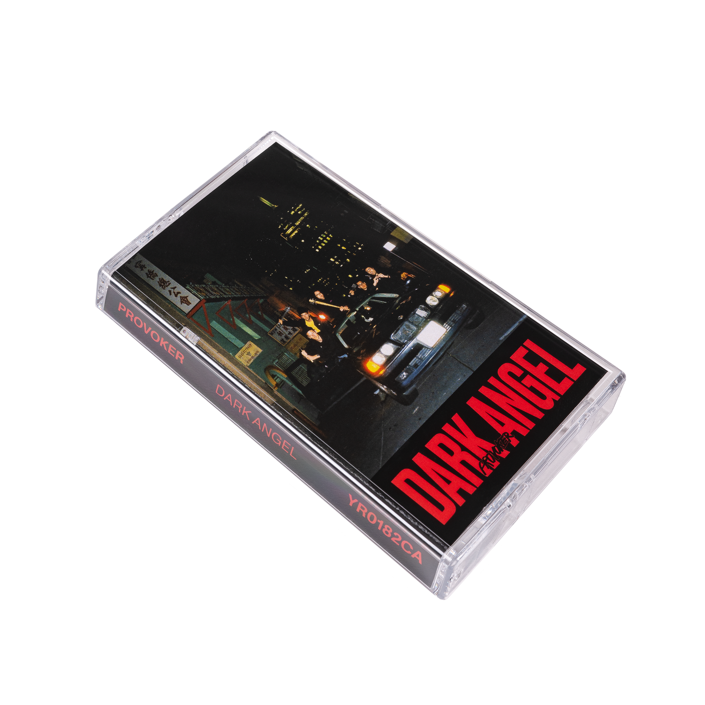 Dark Angel Cassette - Transparent w/Red