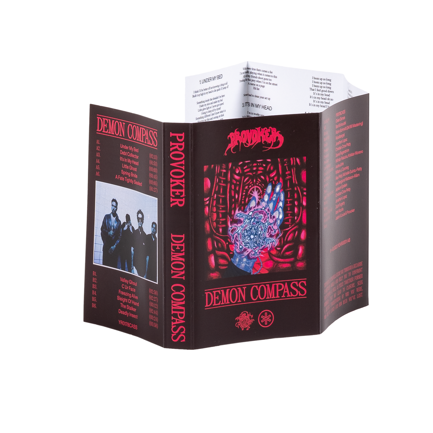 Demon Compass Cassette - Pink