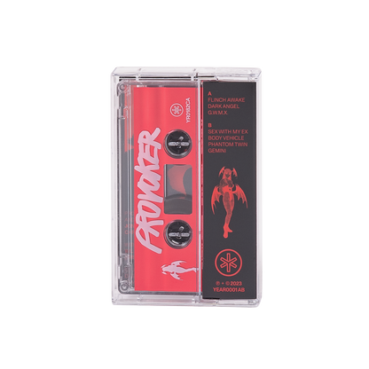 Dark Angel Cassette - Transparent w/Red