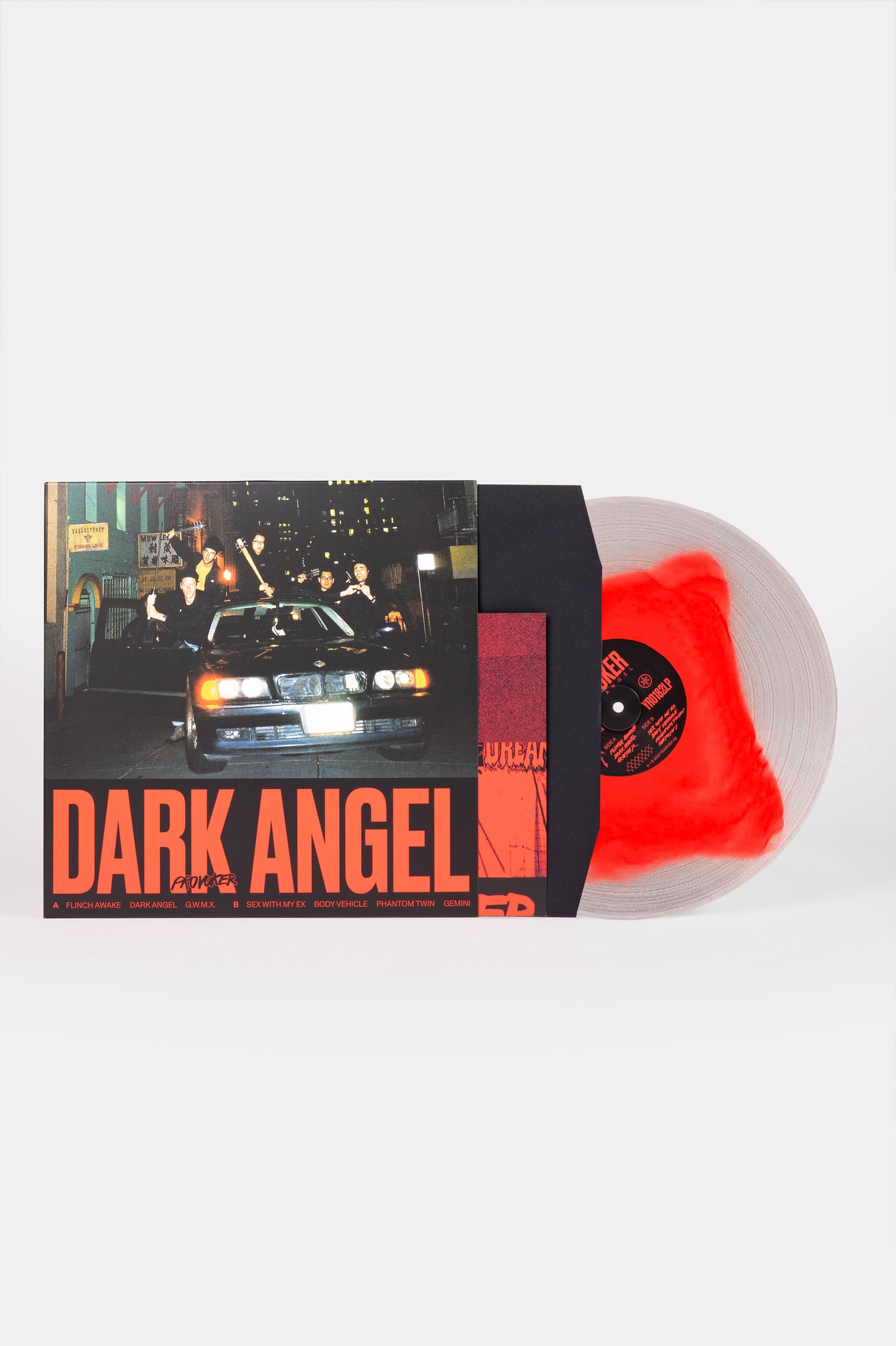 Dark Angel 12" / Transparent-Red (2nd pressing) (Pre-order)