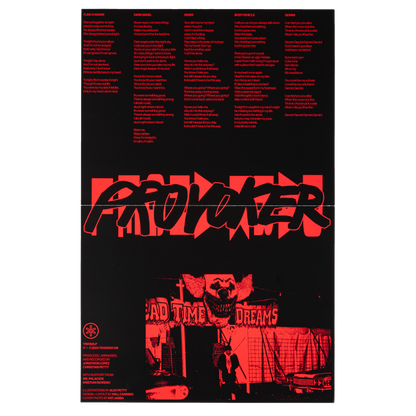 Dark Angel 12" Vinyl - Red in Transparent Variant (2nd Press)