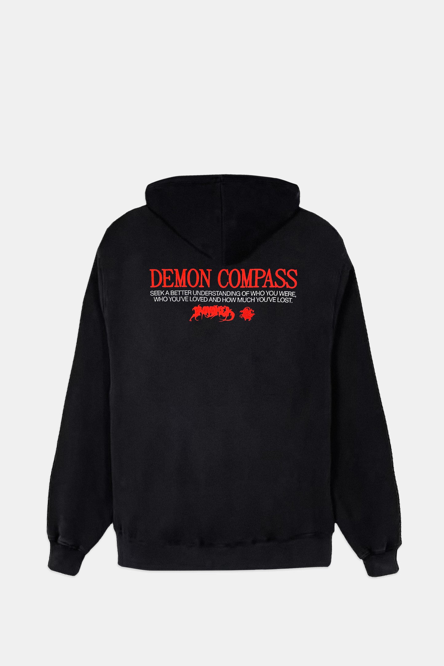 Demon Compass Hoodie / Black