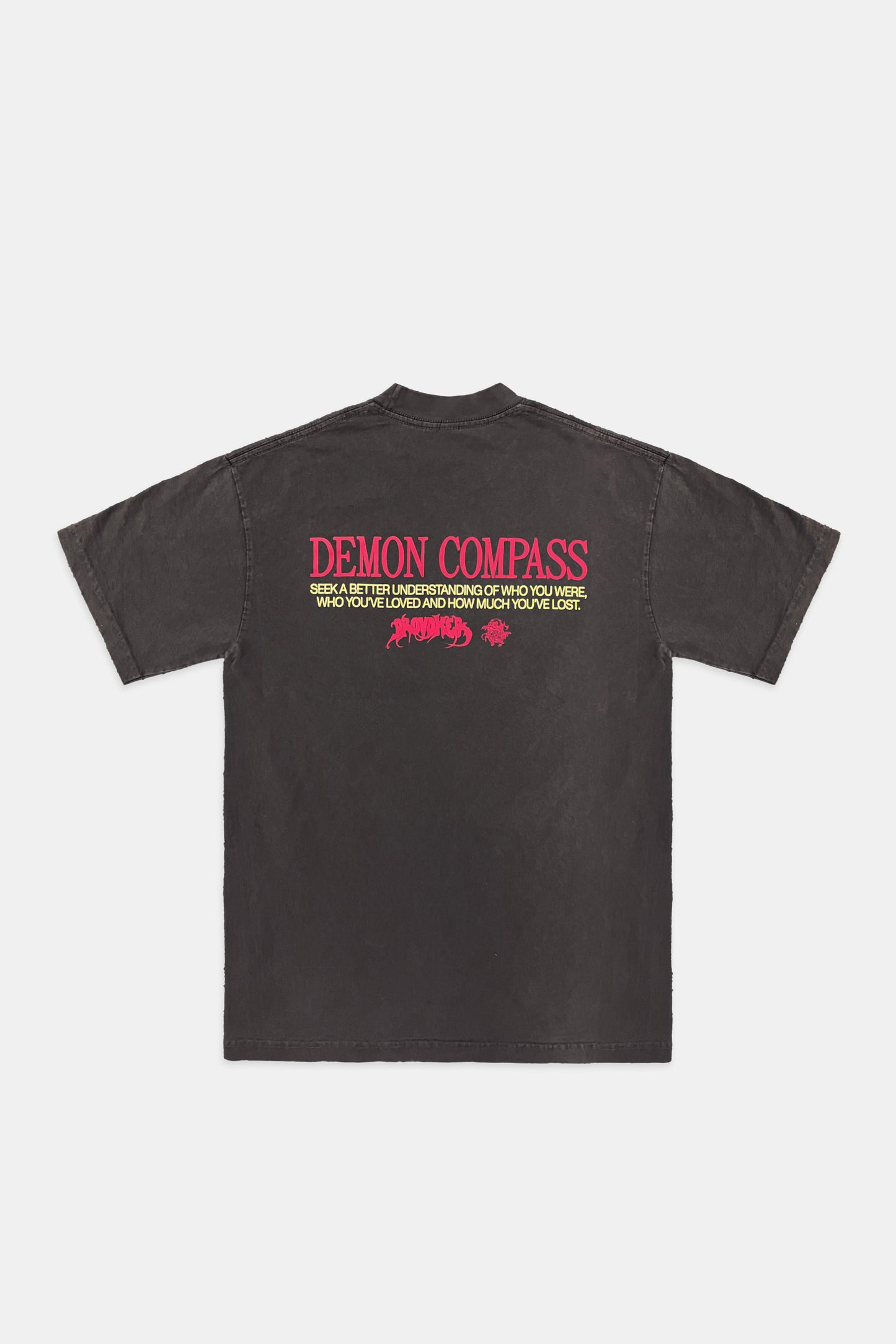 Demon Compass T-shirt / Vintage Black